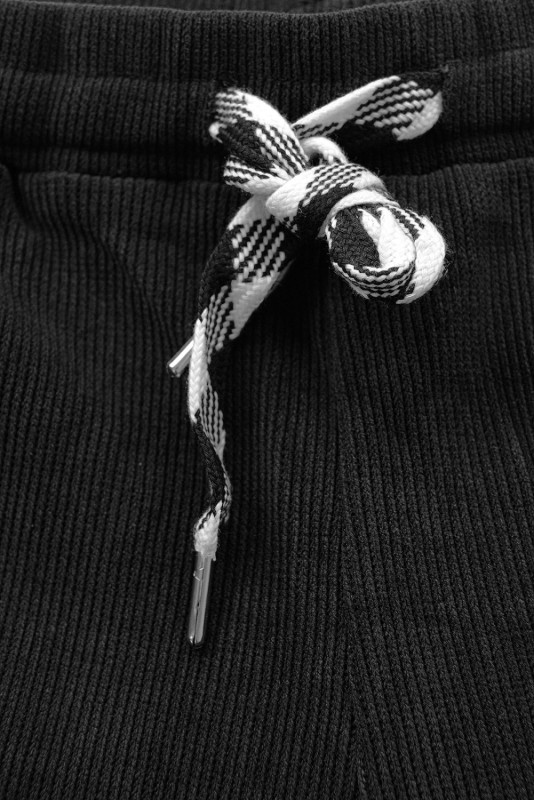 Čierna súprava na zips