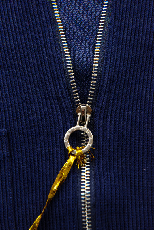 Fialová súprava na zips