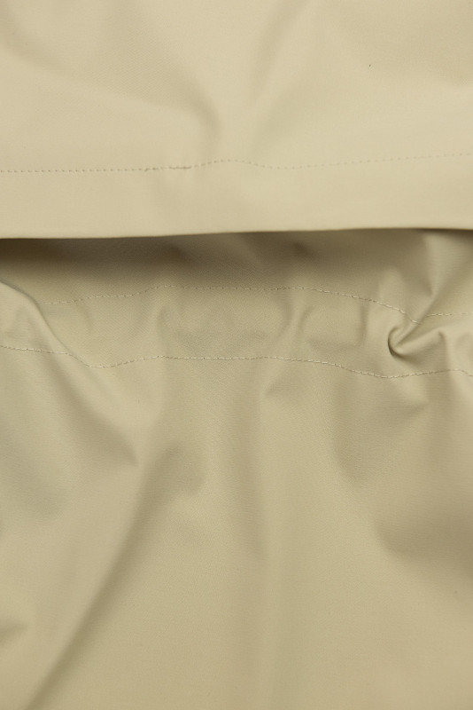 Béžová parka s odopínateľnou kapucňou