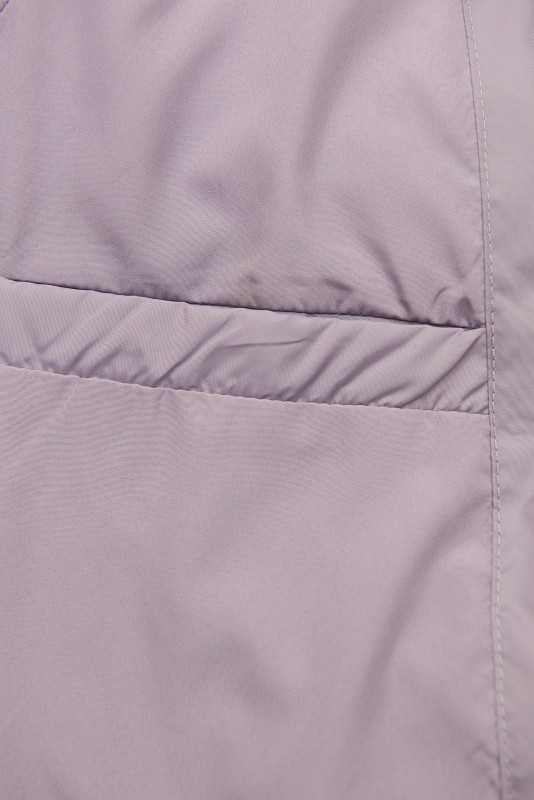 Prechodná bunda s kapucňou svetlofialová