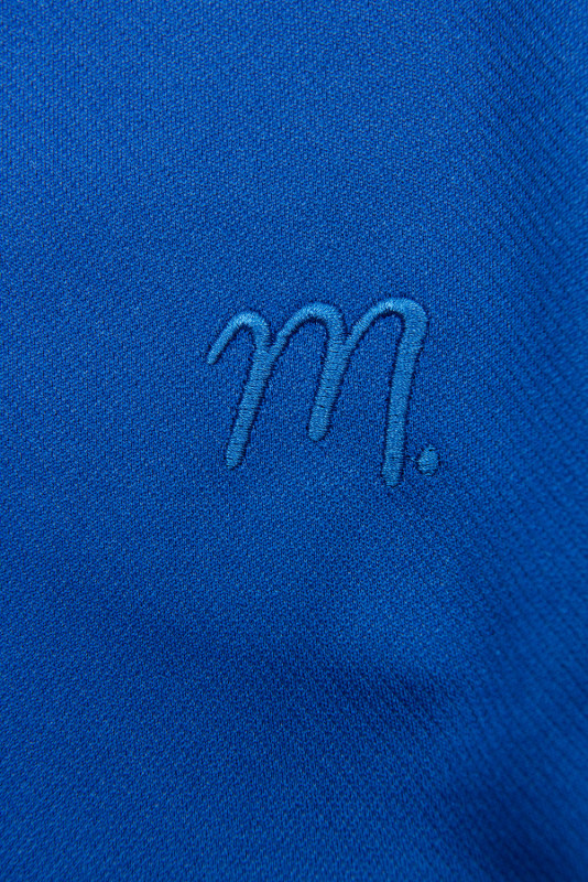 Kobaltovomodré športové nohavice s vreckami