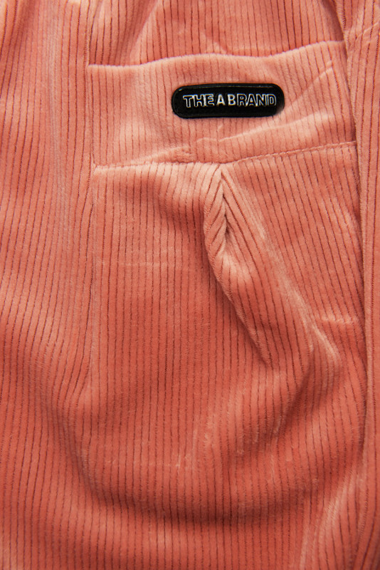 Lososovoružové nohavice s vreckami THE BRAND