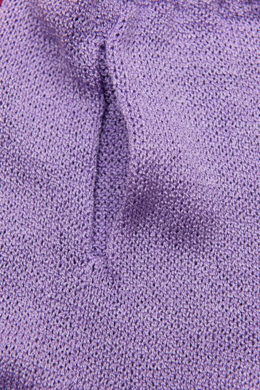 Fialový letný komplet