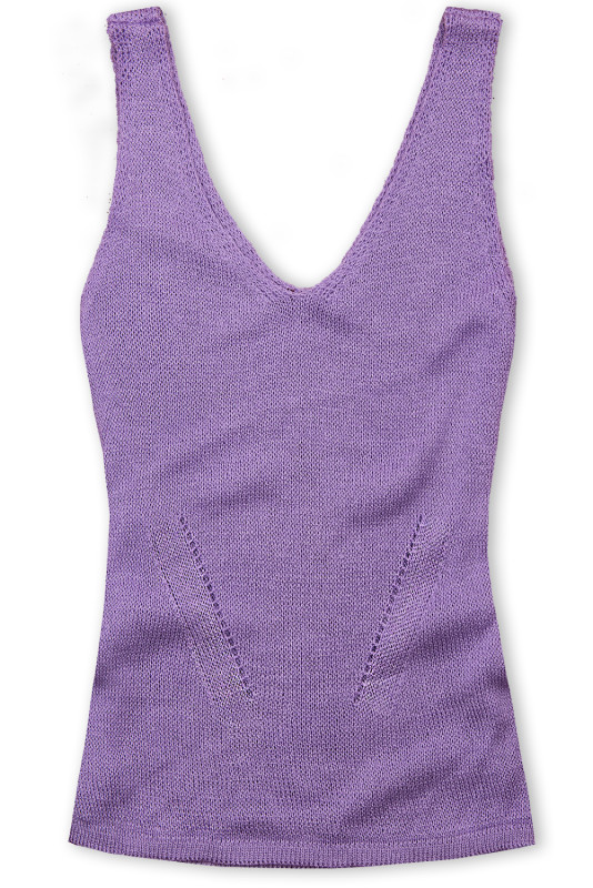 Fialový letný komplet